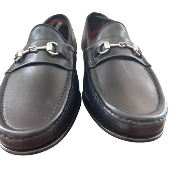 Allen Edmonds Verona II Black Leather Horse Bit Loafers Mens Size 10 NEW main image 13